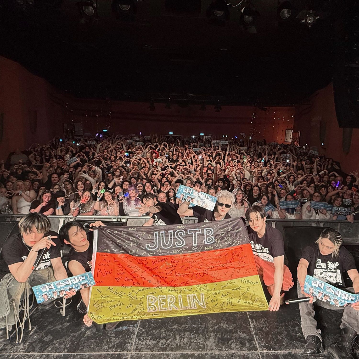 Recent activity shot of JUST B