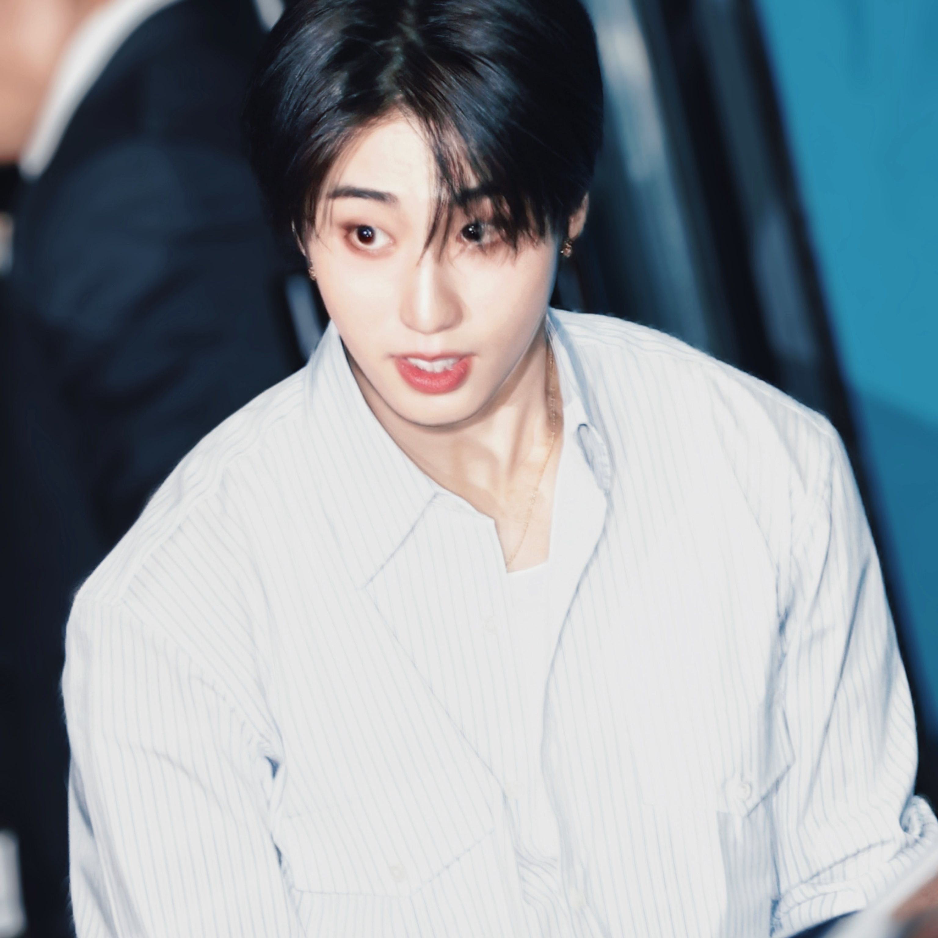 Recent activity shot of HAN (Stray Kids)