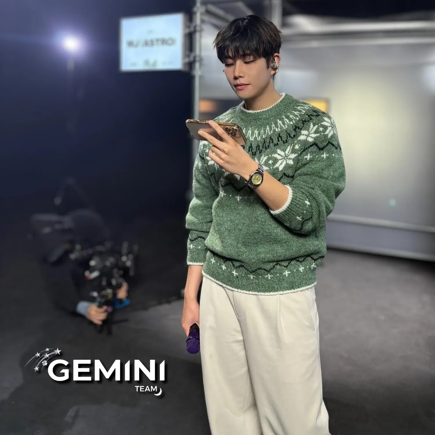 Recent activity shot of MJ (ASTRO)