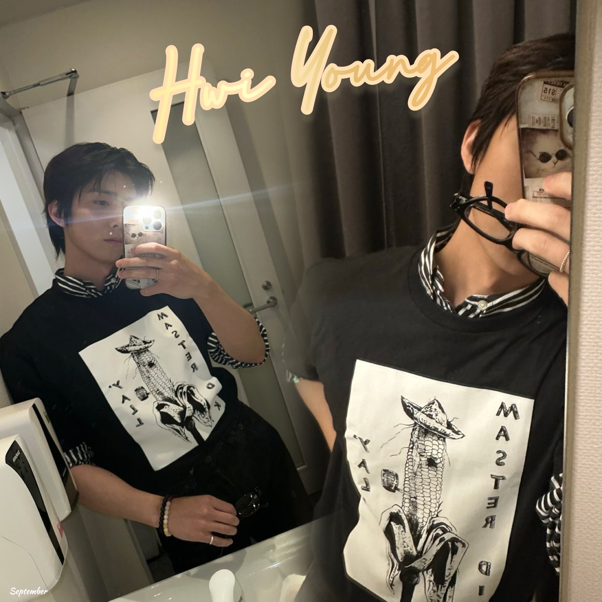 A moment captured by Hwiyoung (SF9)'s fan