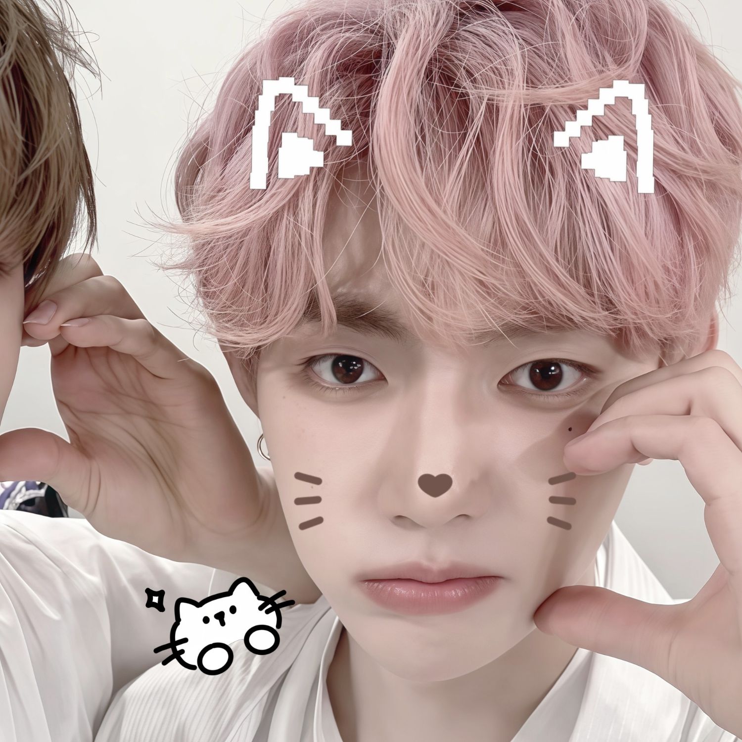 A moment captured by Zhang Hao (ZEROBASEONE)'s fan