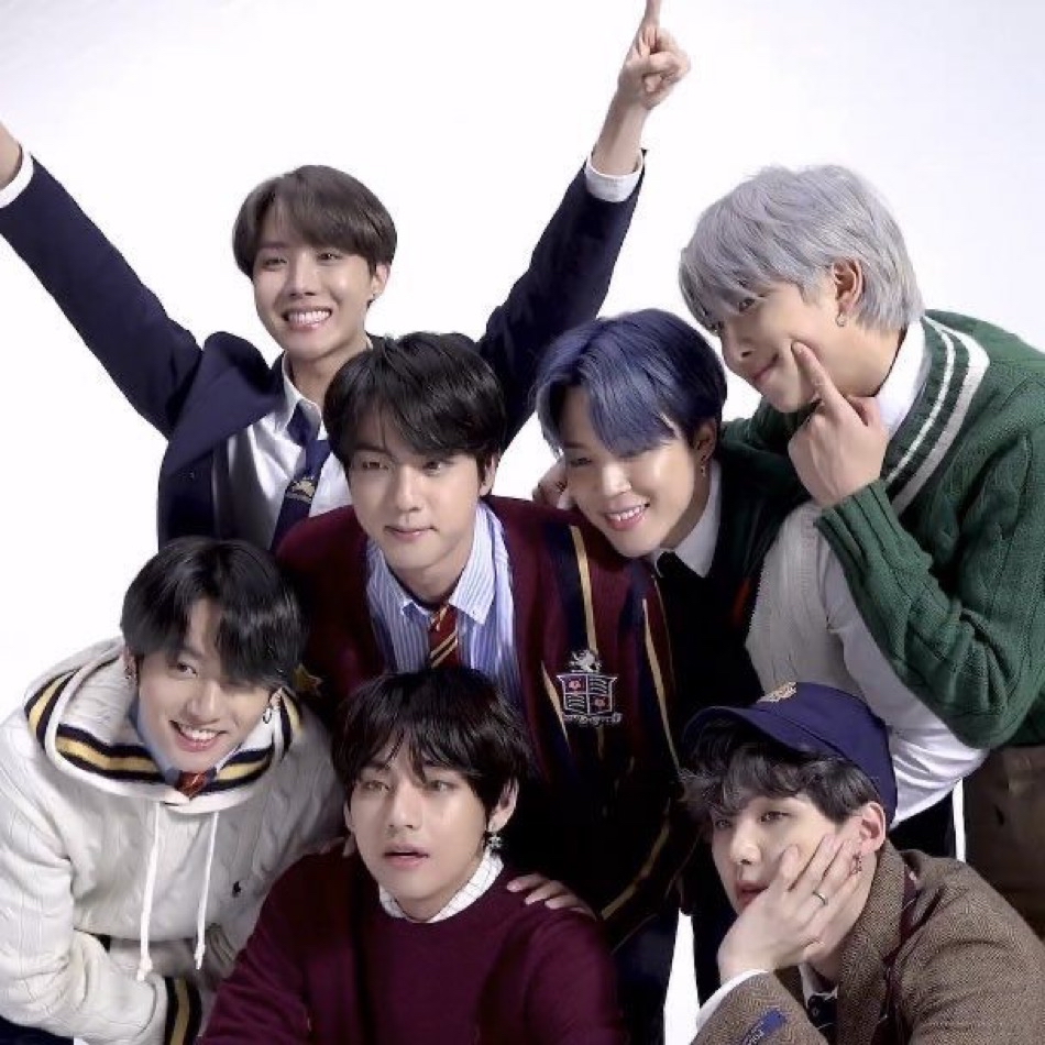 A moment captured by BTS's fan