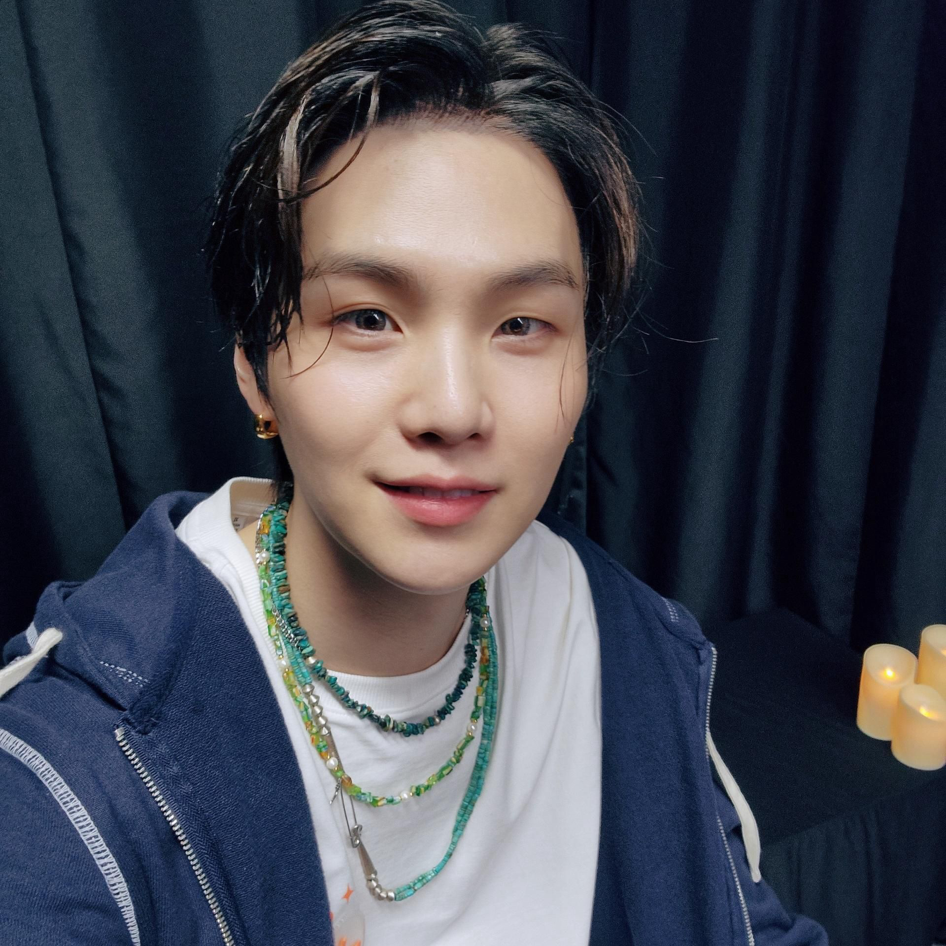 Recent activity shot of SUGA (BTS)