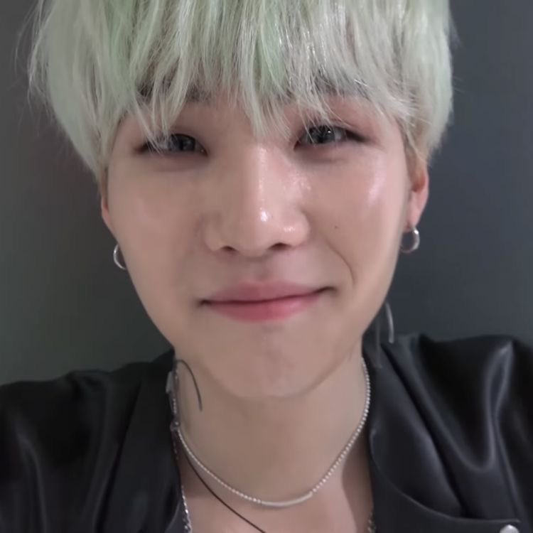 Recent activity shot of SUGA (BTS)