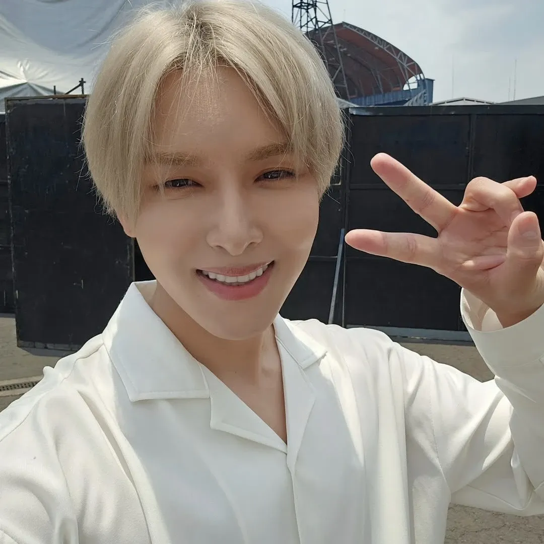 Recent activity shot of Ryeowook (Super Junior)