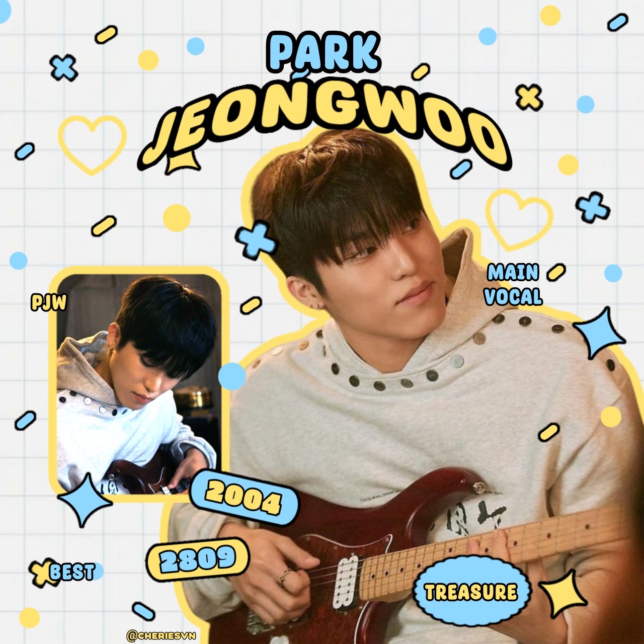 Recent activity shot of Park Jeongwoo (TREASURE)