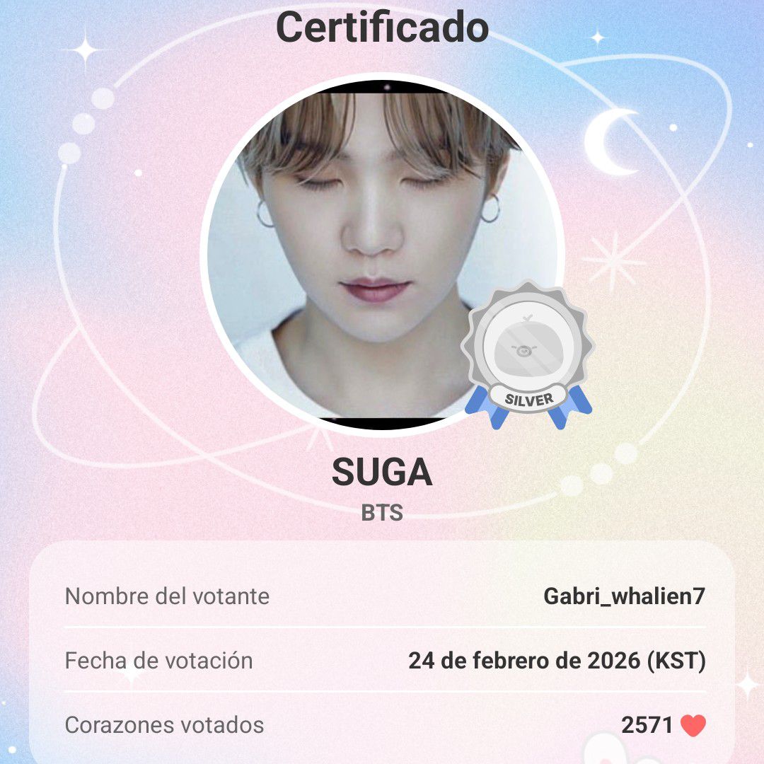 Foto aktivitas terbaru SUGA (BTS)