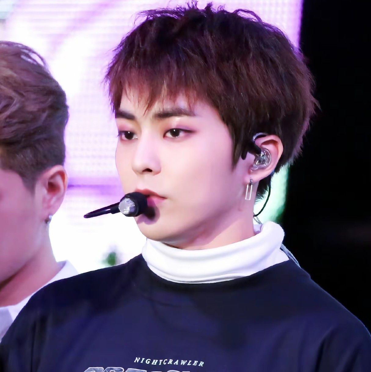 Recent activity shot of Xiumin (EXO)