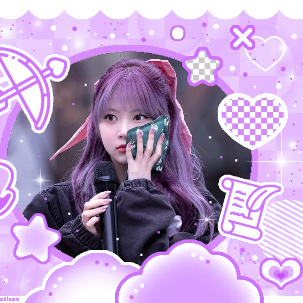 A moment captured by Hong Eunchae (LE SSERAFIM)'s fan