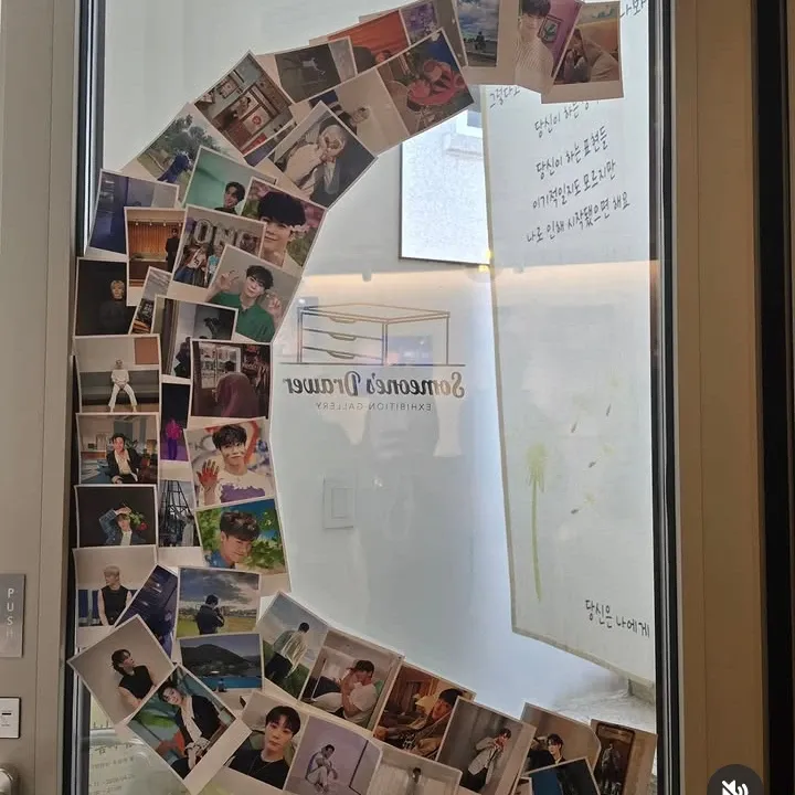 A moment captured by Moonbin (ASTRO)'s fan