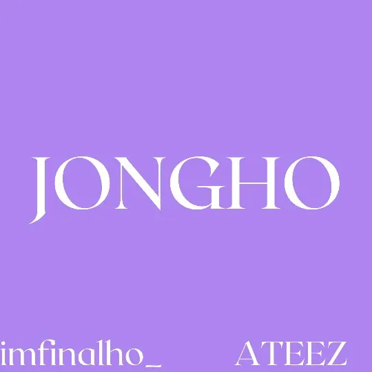 Latest photo of Jongho (ATEEZ)