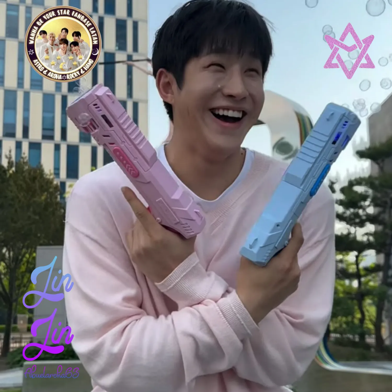 Recent activity shot of Jinjin (ASTRO)