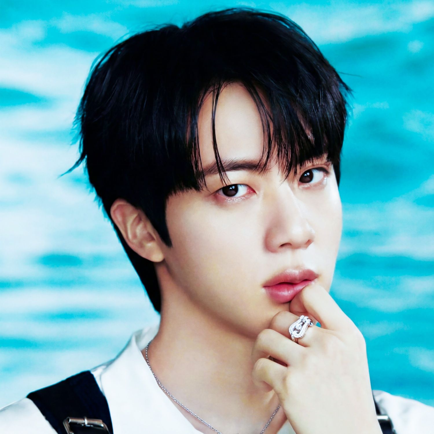 Recent activity shot of Jin (BTS)