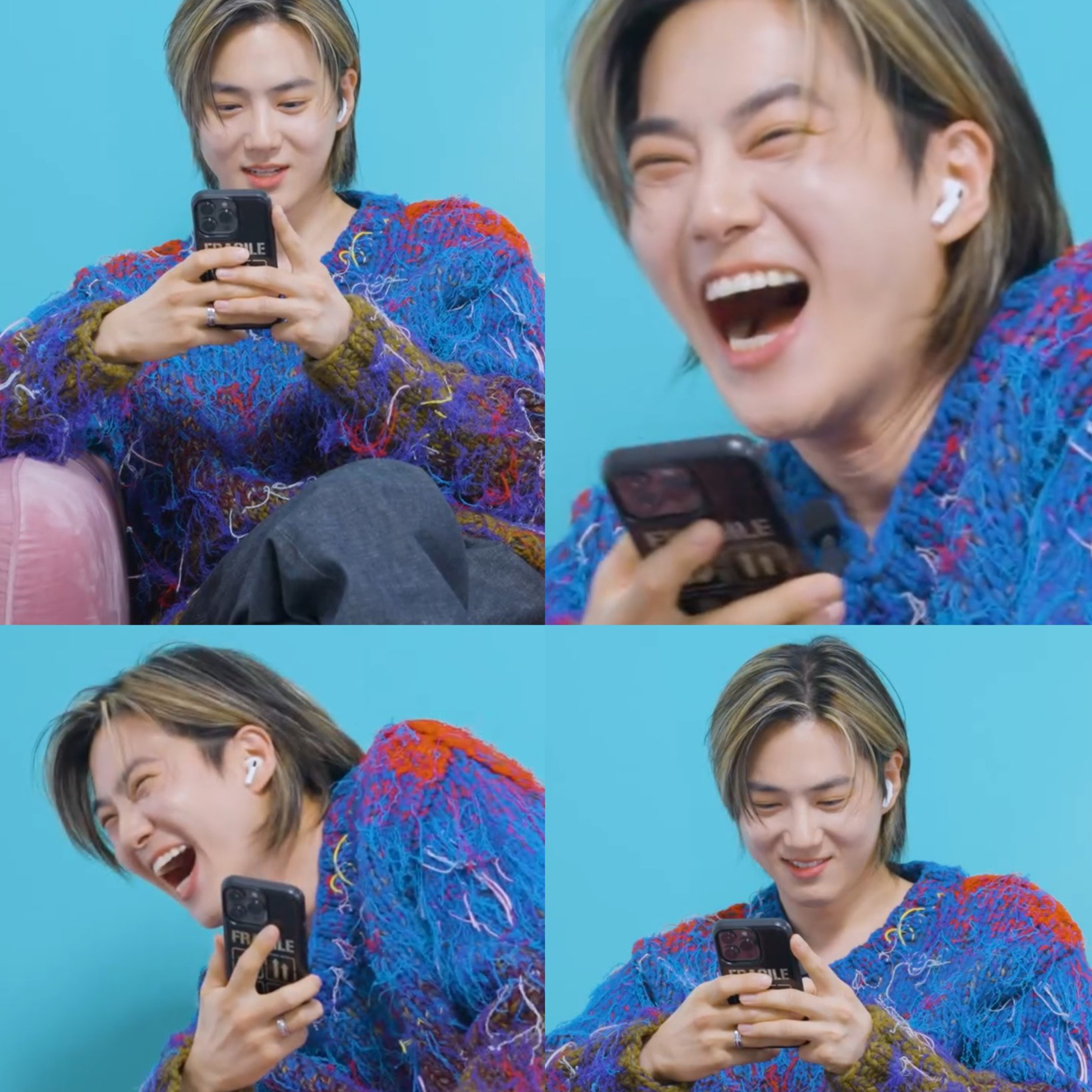 A moment captured by Suho (EXO)'s fan