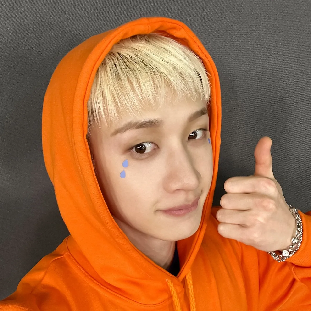 Recent activity shot of Bang Chan (Stray Kids)