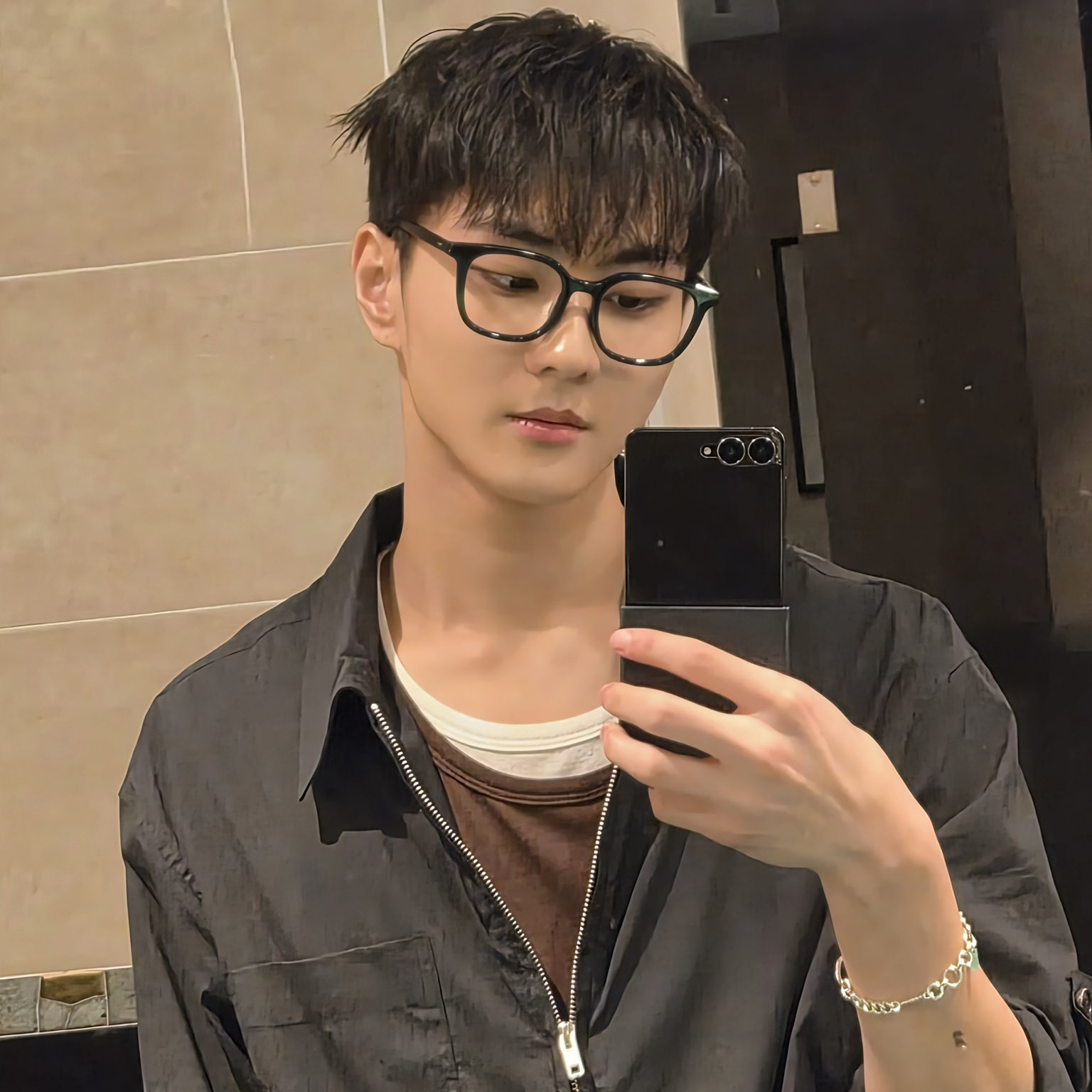 A moment captured by Jungwon (ENHYPEN)'s fan