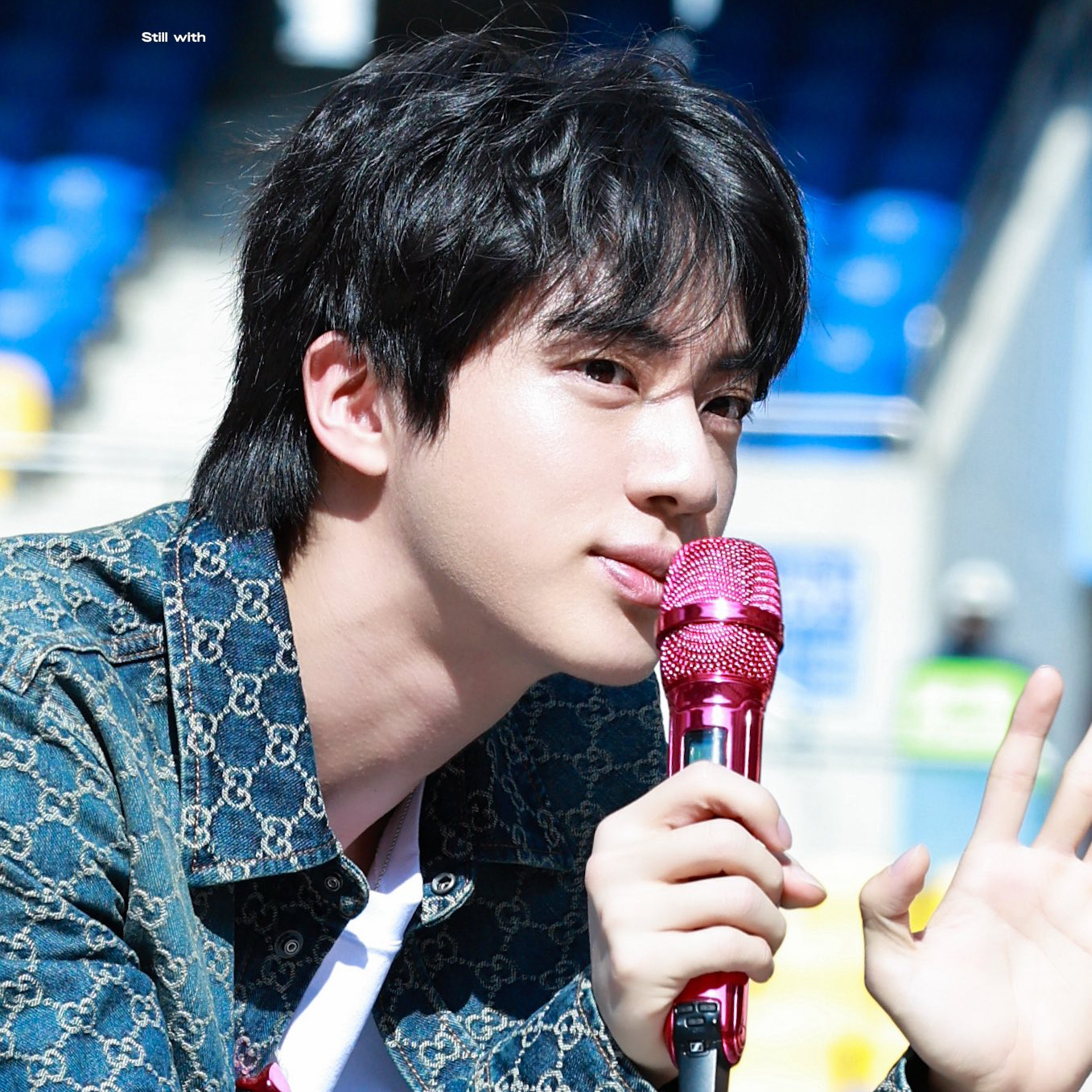 Potret di balik layar Jin (BTS)