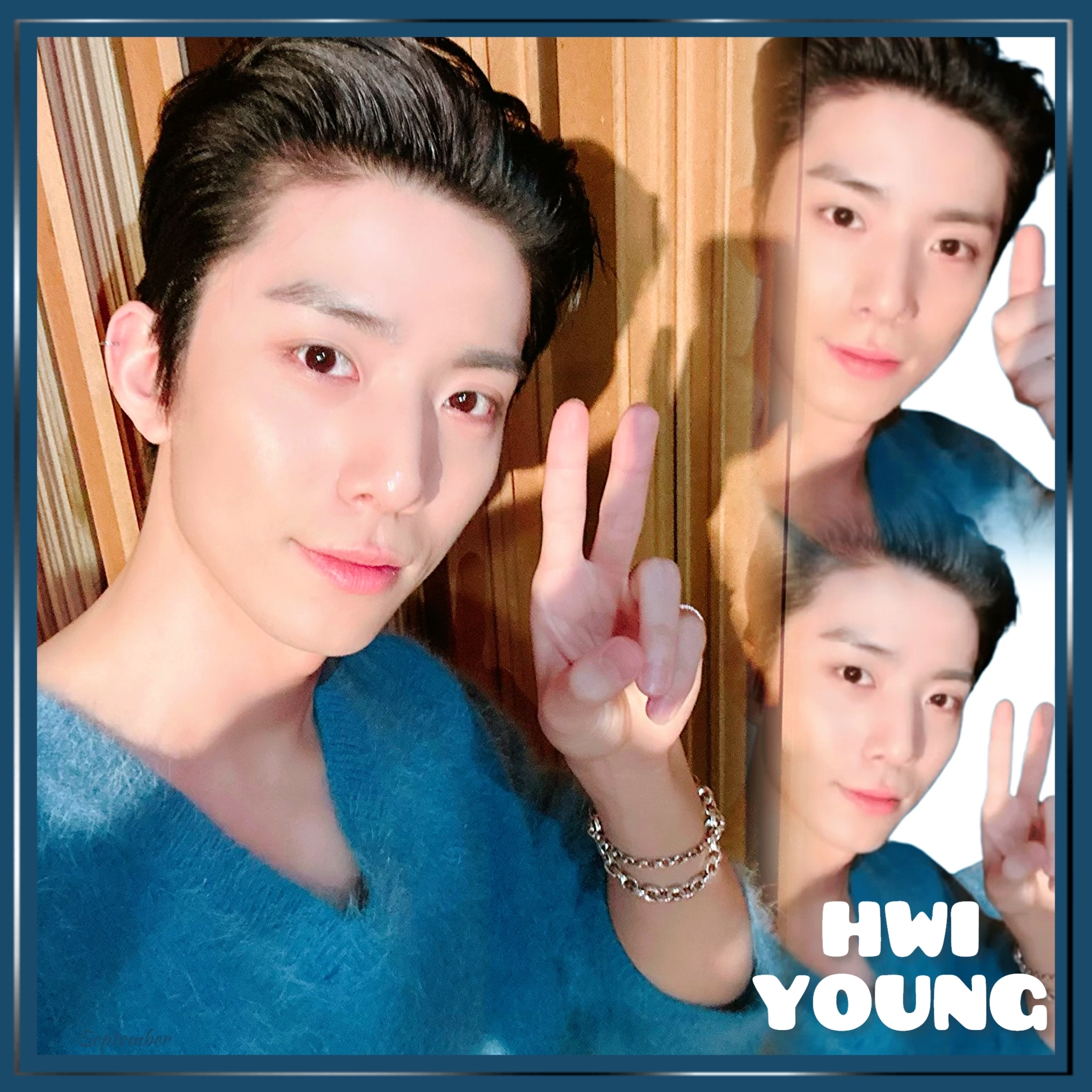 A moment captured by Hwiyoung (SF9)'s fan