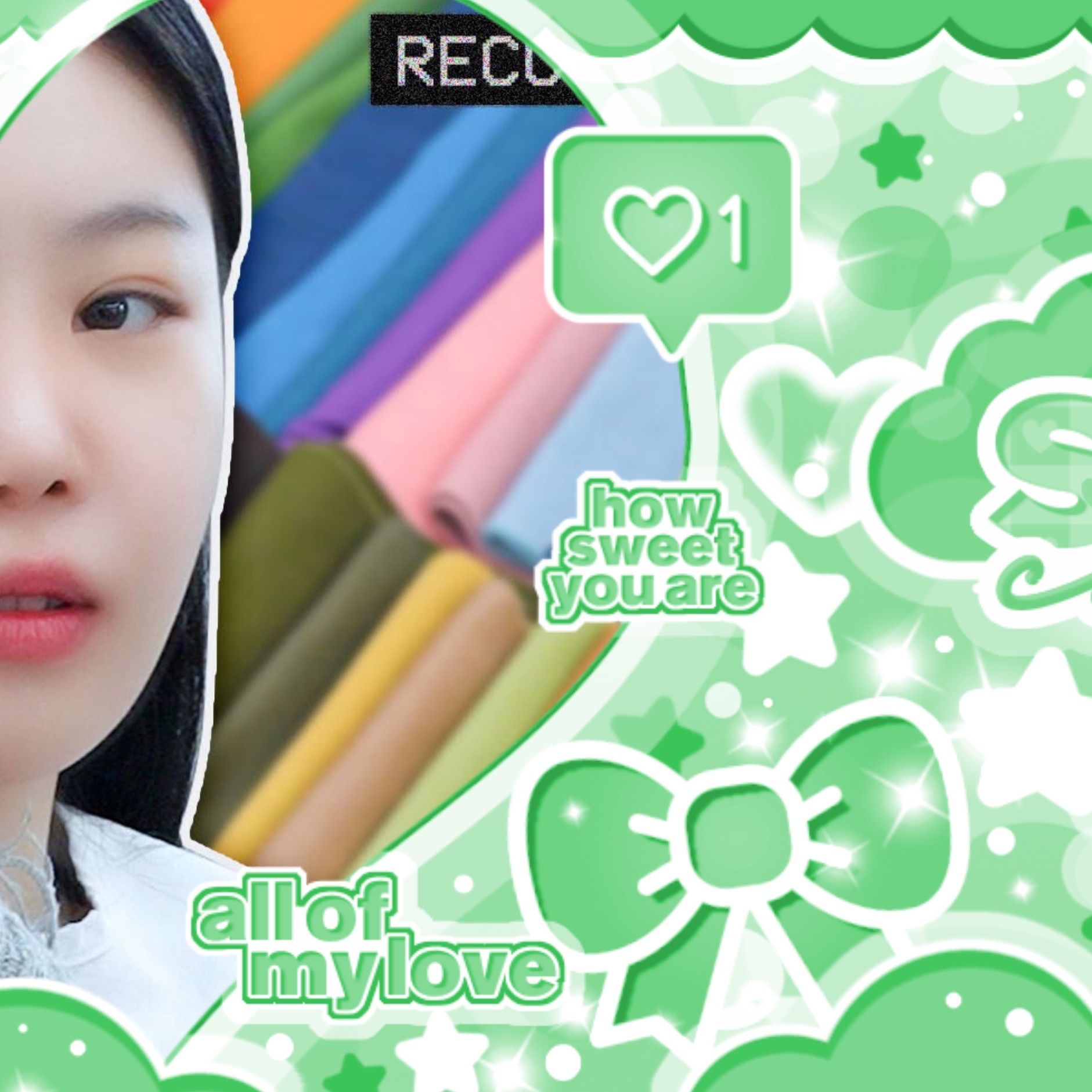 Behind-the-scenes cut of Soojin