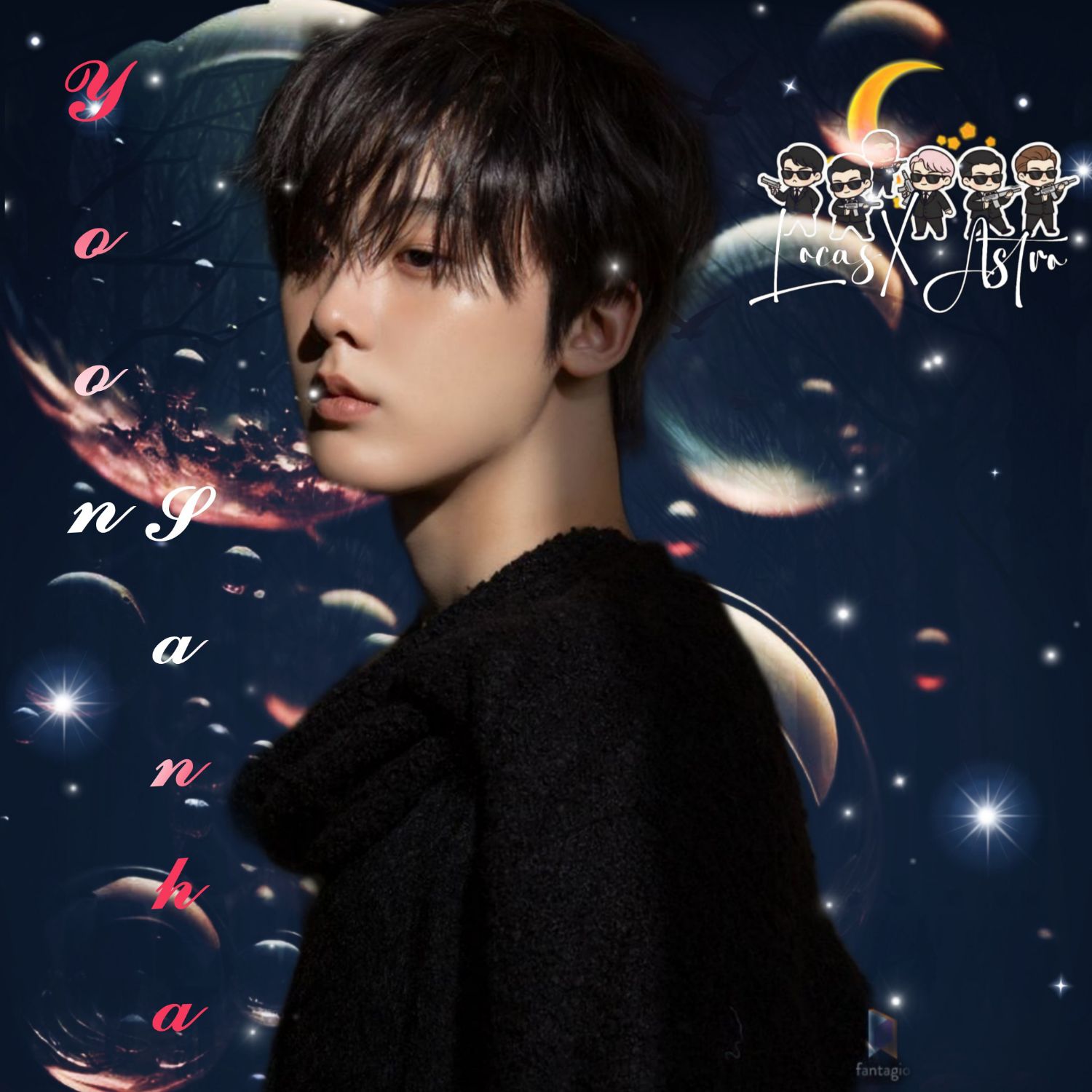 A moment captured by Sanha (ASTRO)'s fan