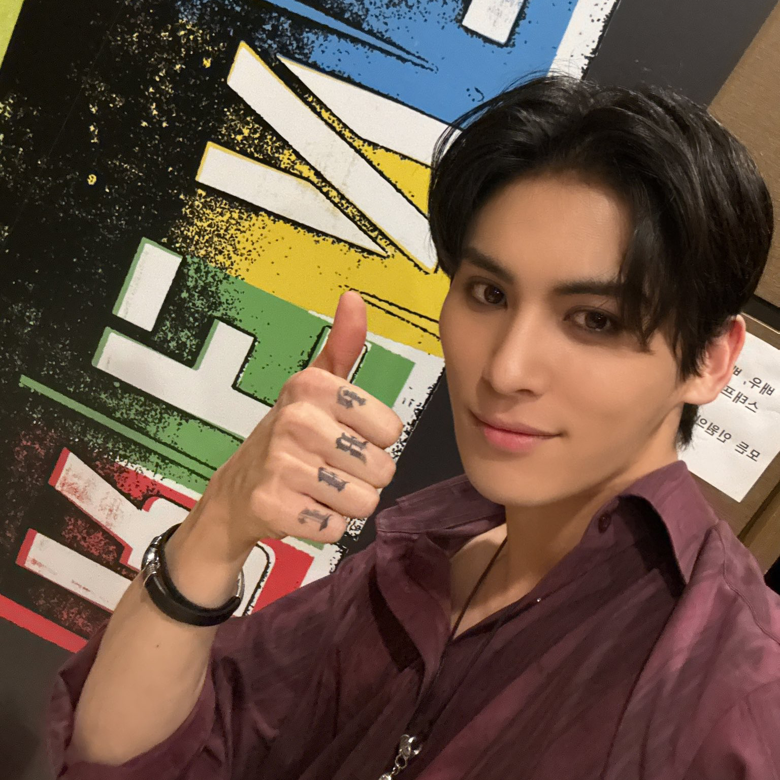 Recent activity shot of Taeyang (SF9)