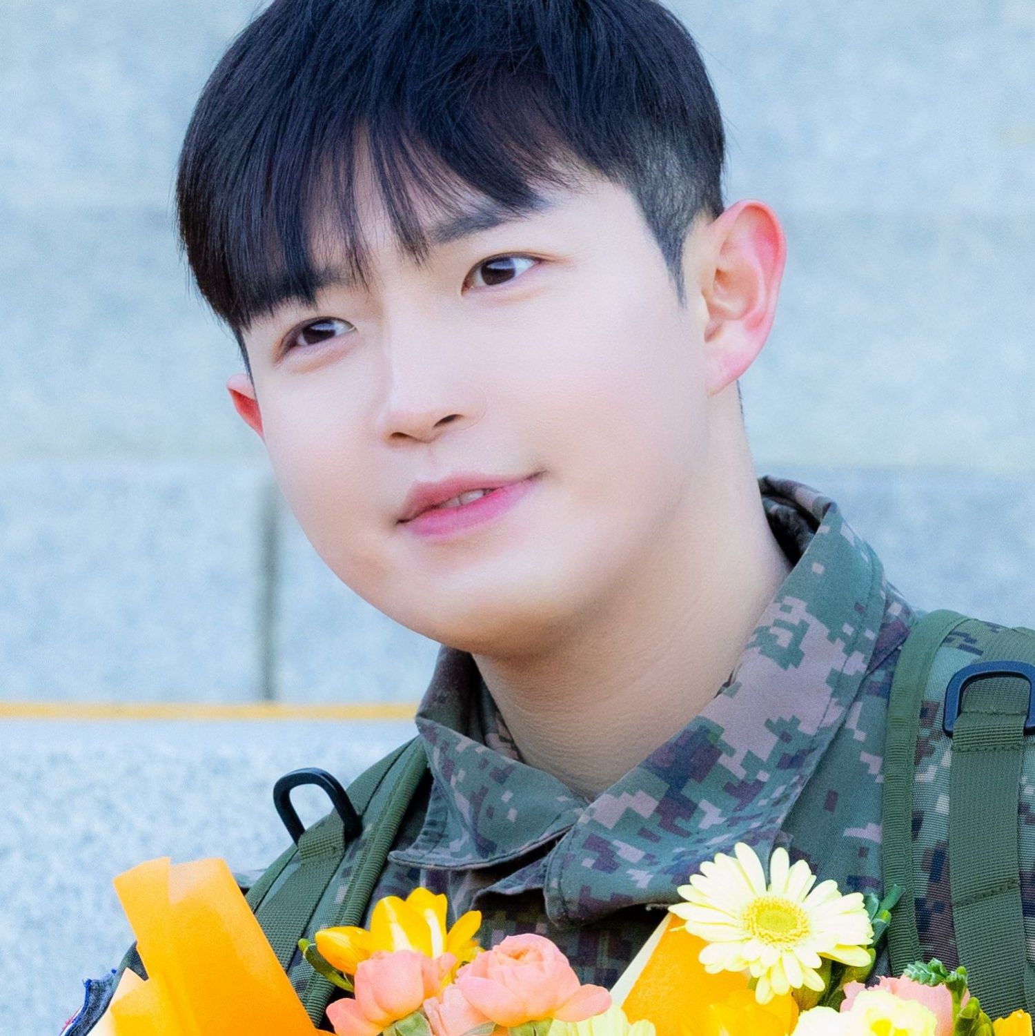 A moment captured by Kim Jaehwan's fan