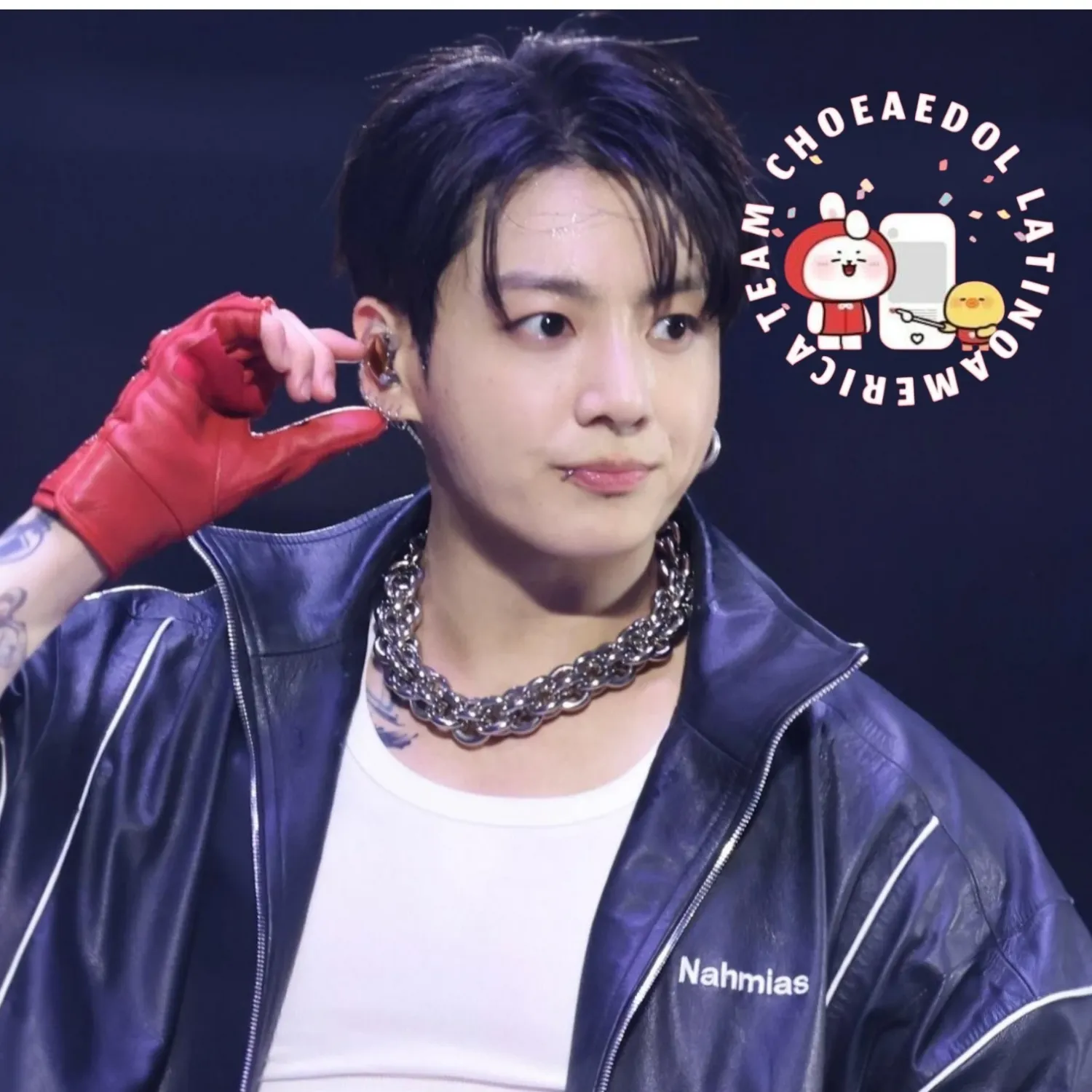 A moment captured by Jungkook (BTS)'s fan