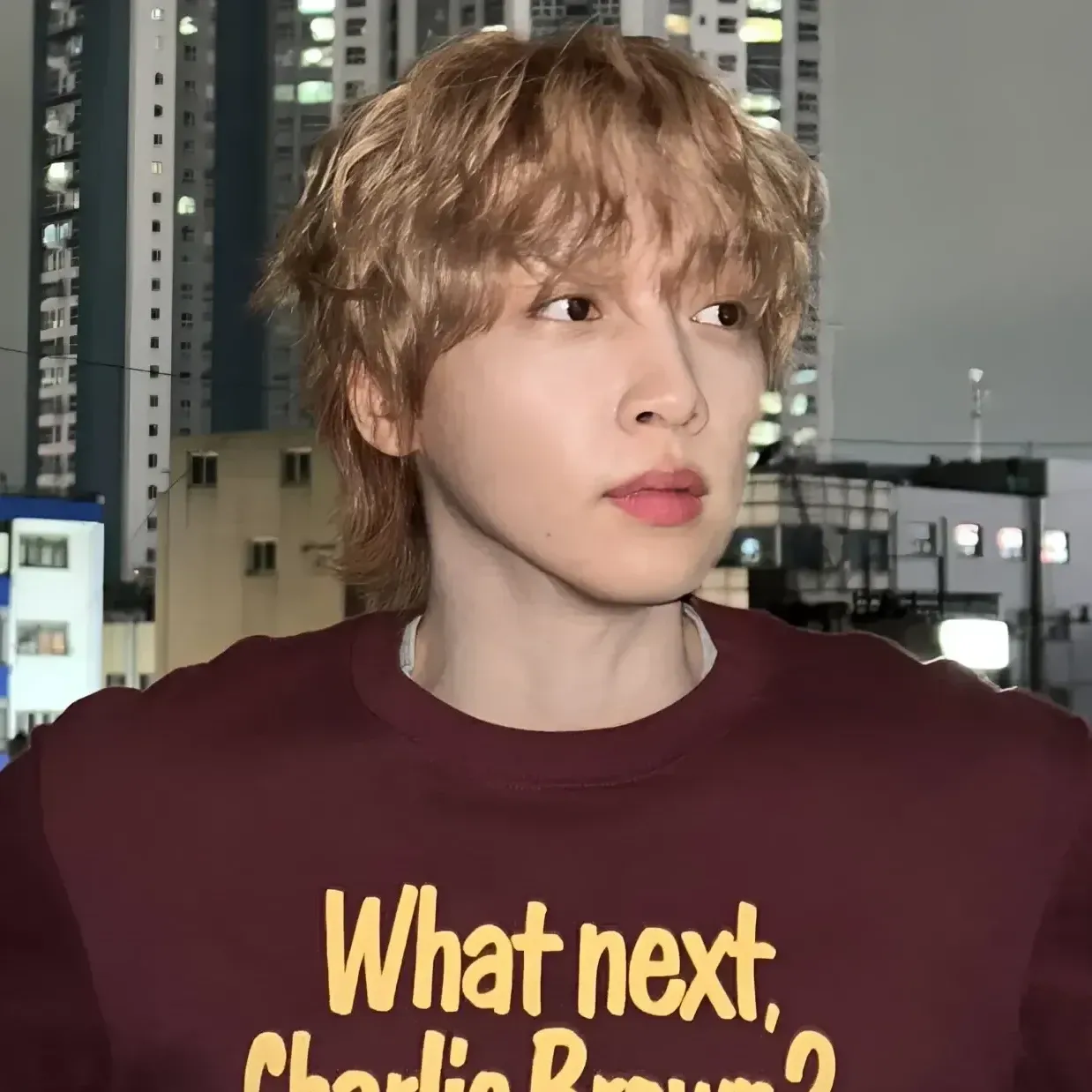 Recent activity shot of Jeong Sewoon