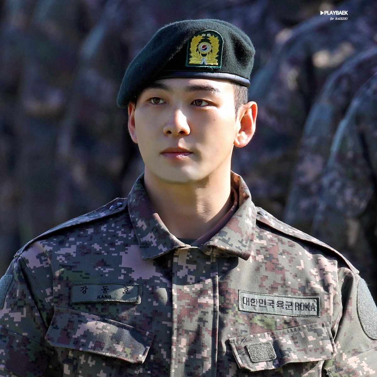 Behind-the-scenes cut of Baekho