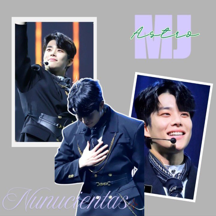 A moment captured by MJ (ASTRO)'s fan