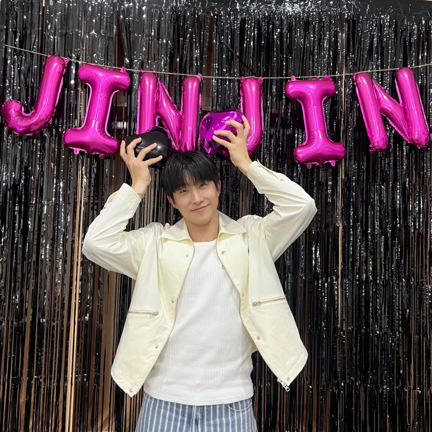 Recent activity shot of Jinjin (ASTRO)