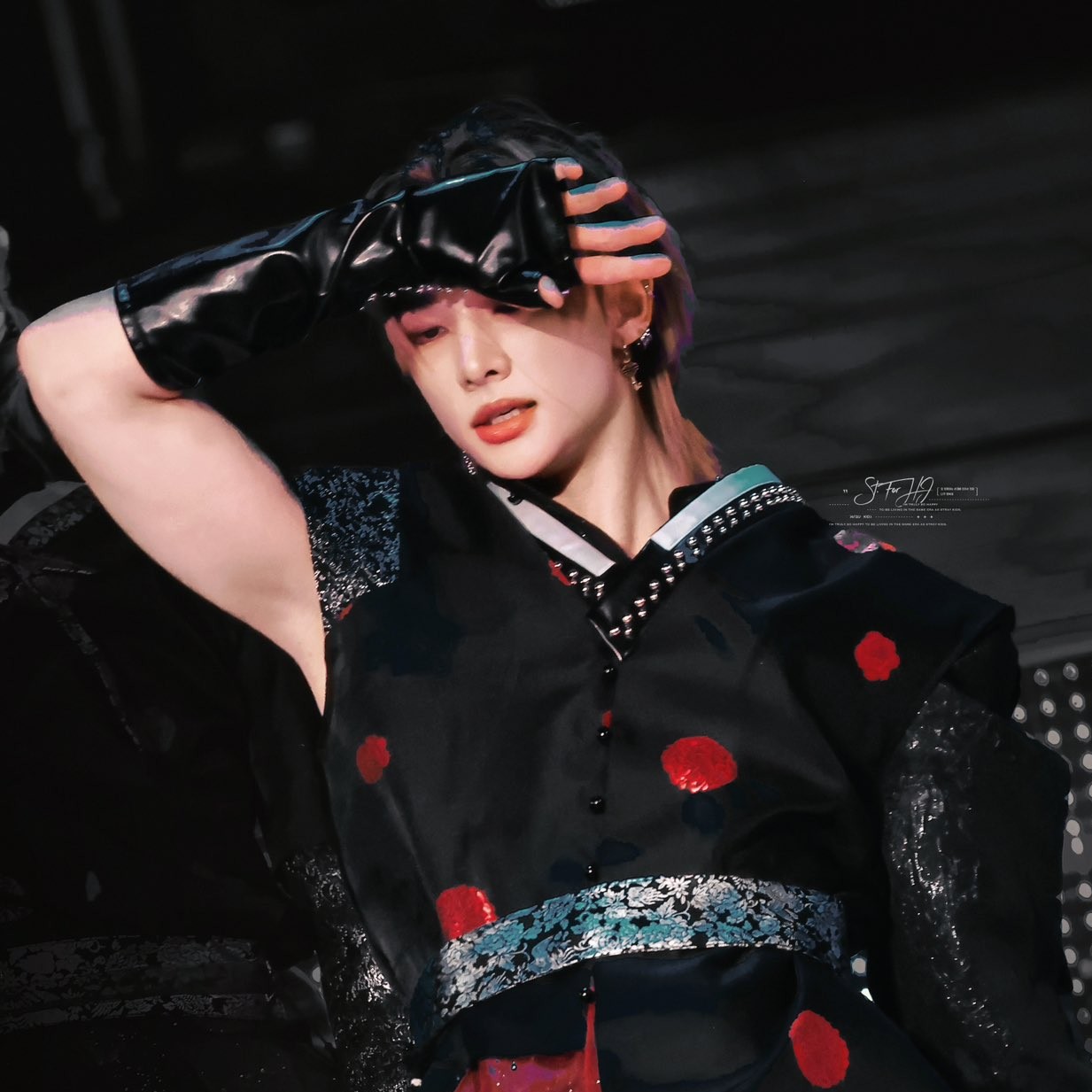 Behind-the-scenes cut of Hyunjin (Stray Kids)