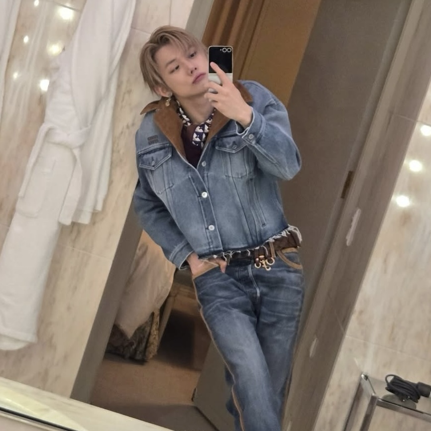 ヨンジュン (TOMORROW X TOGETHER)の舞台裏ショット