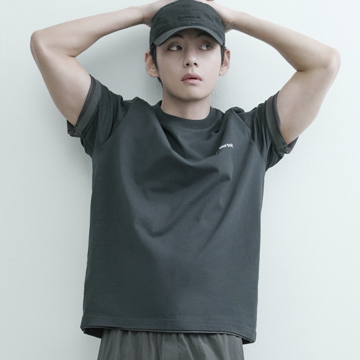 A moment captured by V (BTS)'s fan