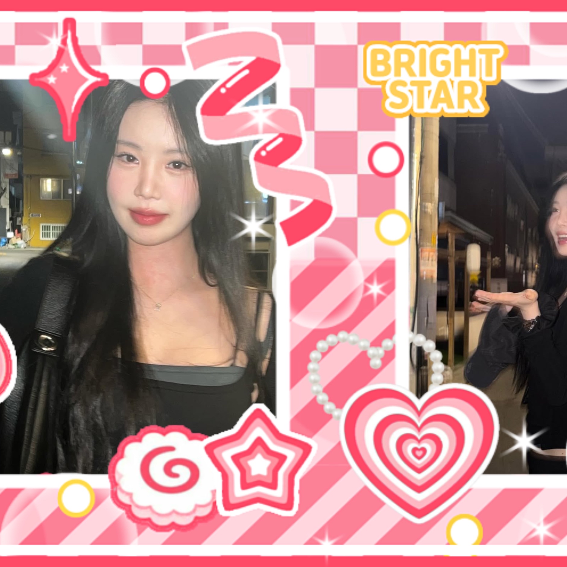 Behind-the-scenes cut of Soojin