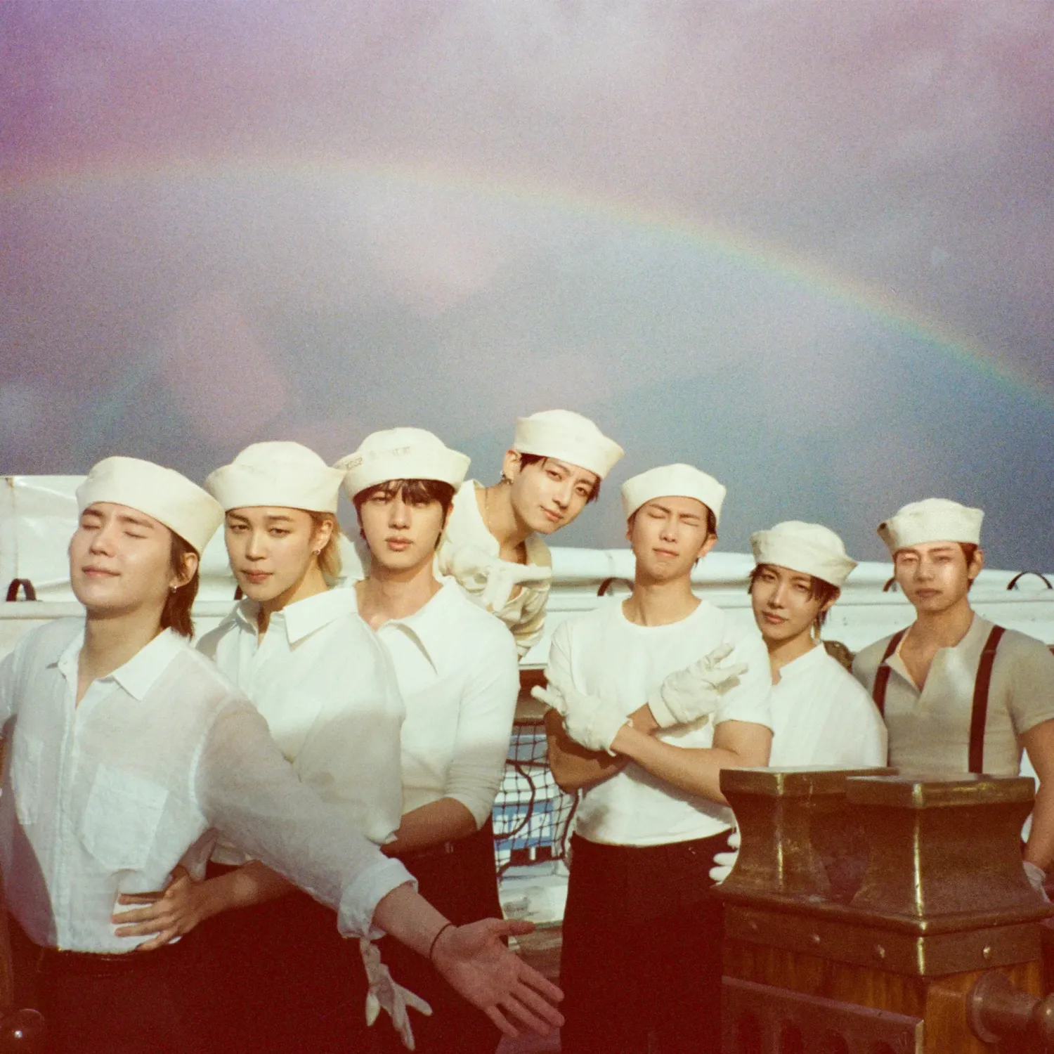 A moment captured by BTS's fan