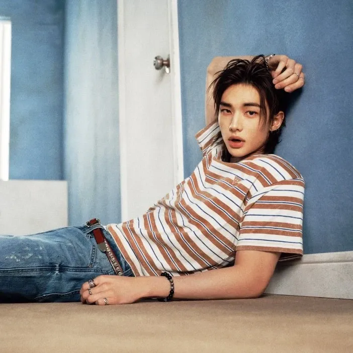 Latest photo of Hyunjin (Stray Kids)