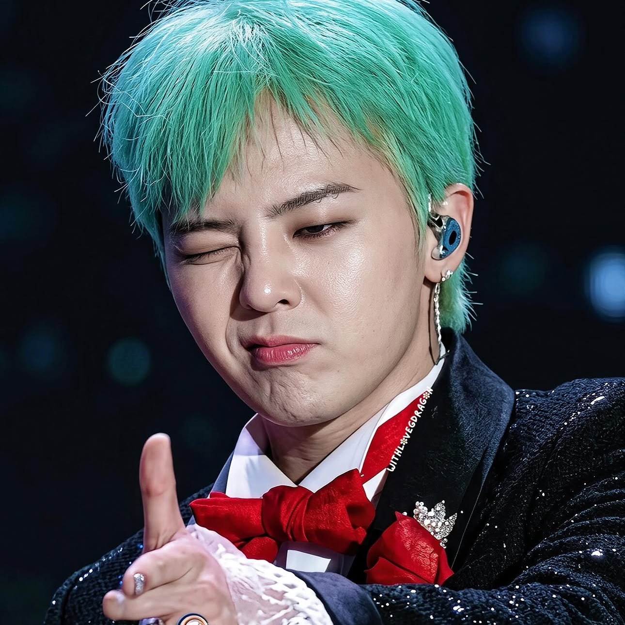 A moment captured by G-DRAGON (BIGBANG)'s fan