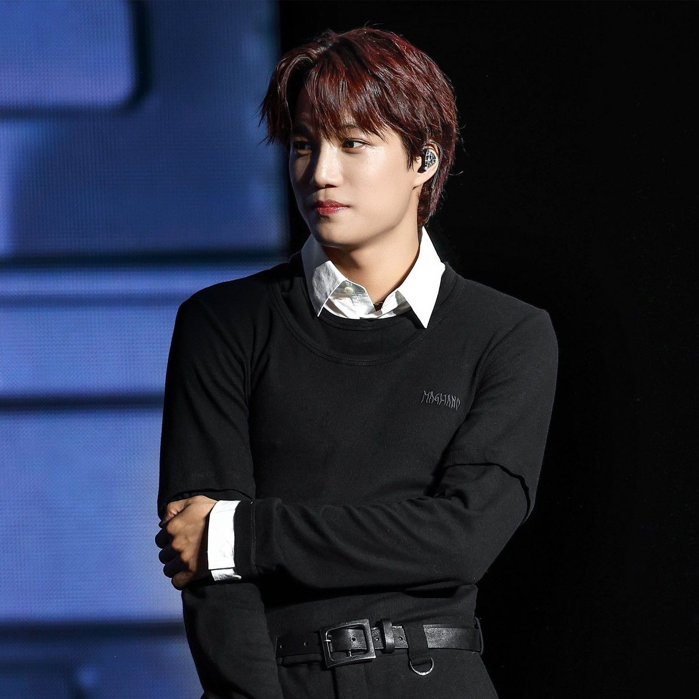 Momen yang diabadikan oleh penggemar Kai (EXO)