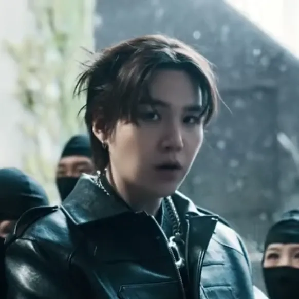 A moment captured by SUGA (BTS)'s fan