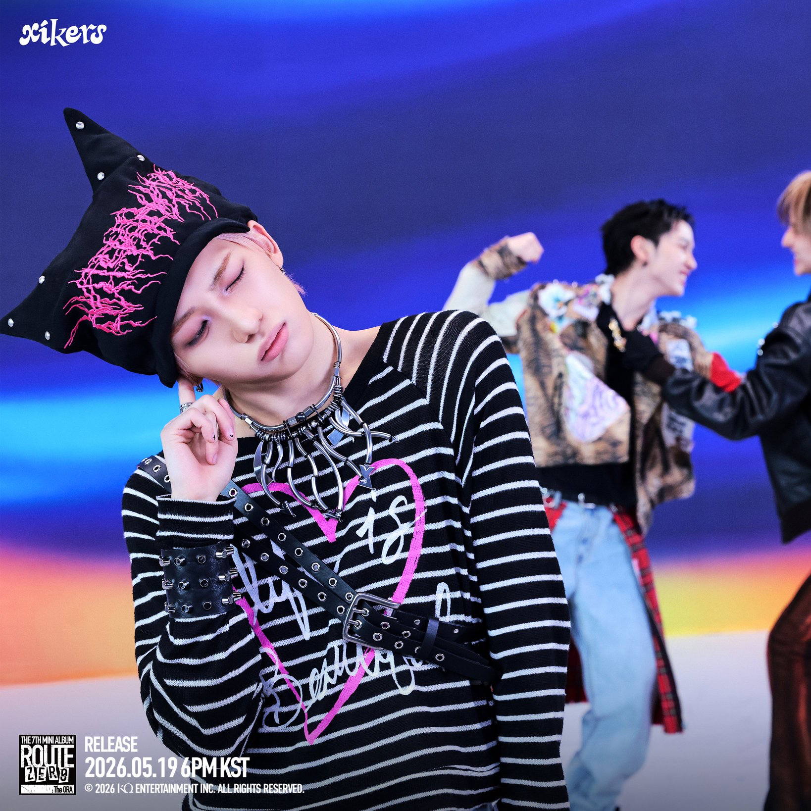 Recent activity shot of Minjae (Xikers)