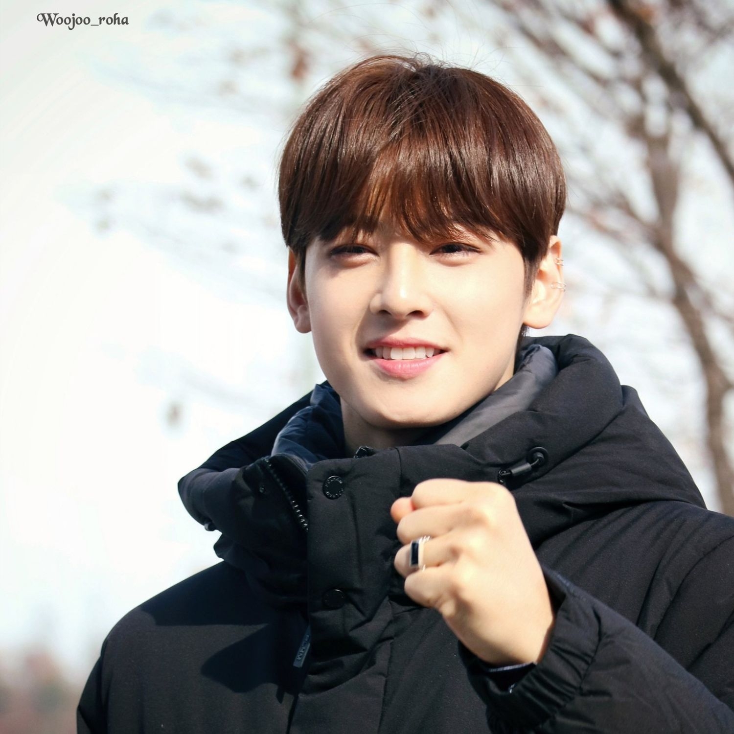 Recent activity shot of Eunwoo (ASTRO)