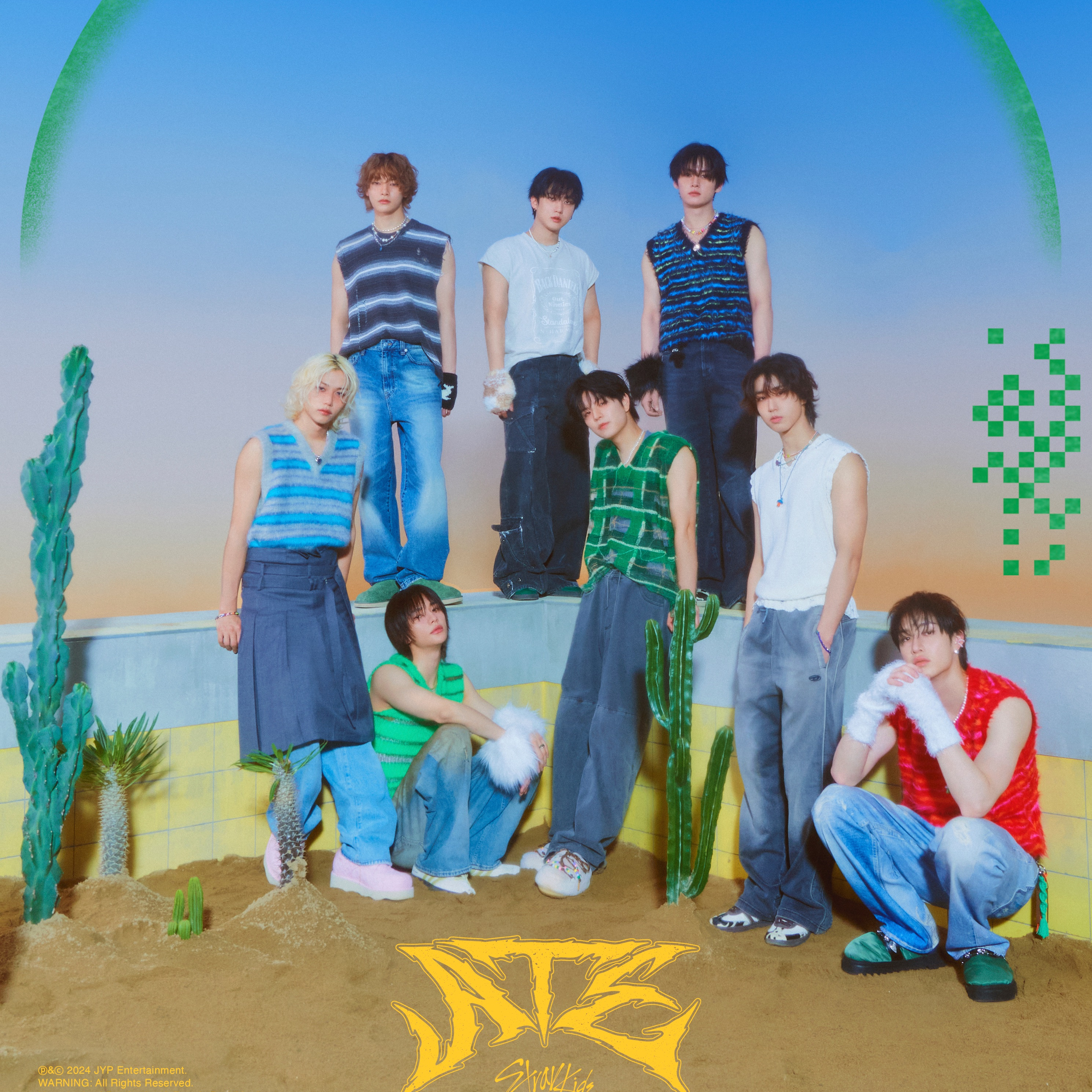 Recent activity shot of Stray Kids