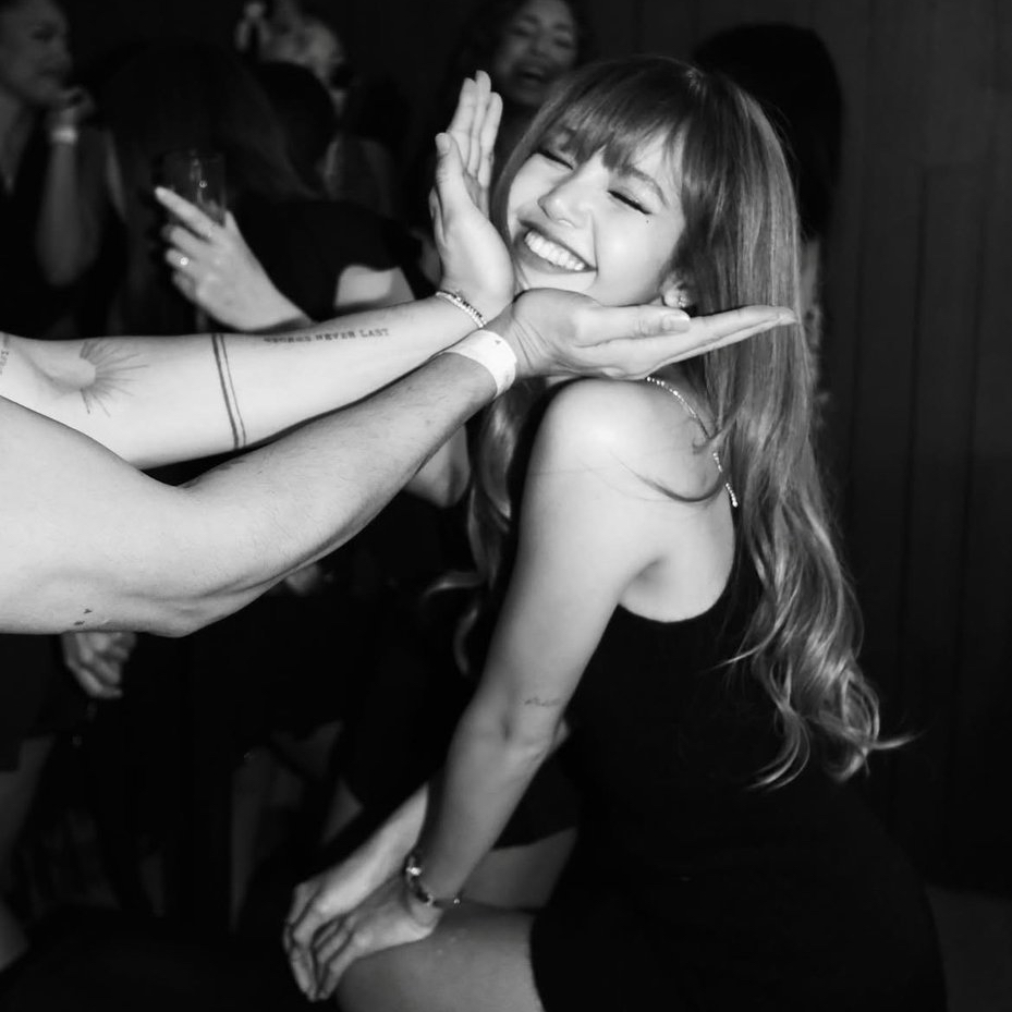 Recent activity shot of Lisa (BLACKPINK)