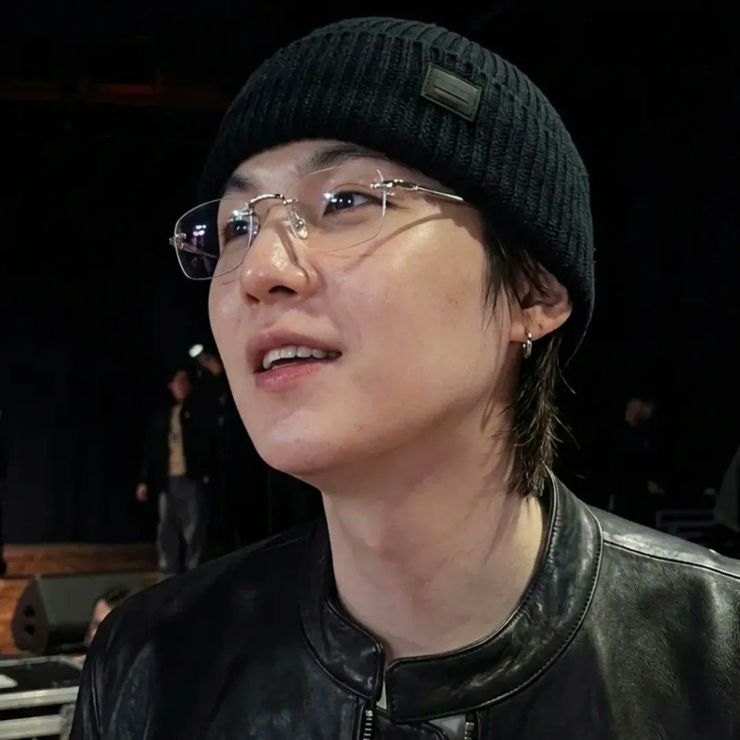 Recent activity shot of SUGA (BTS)