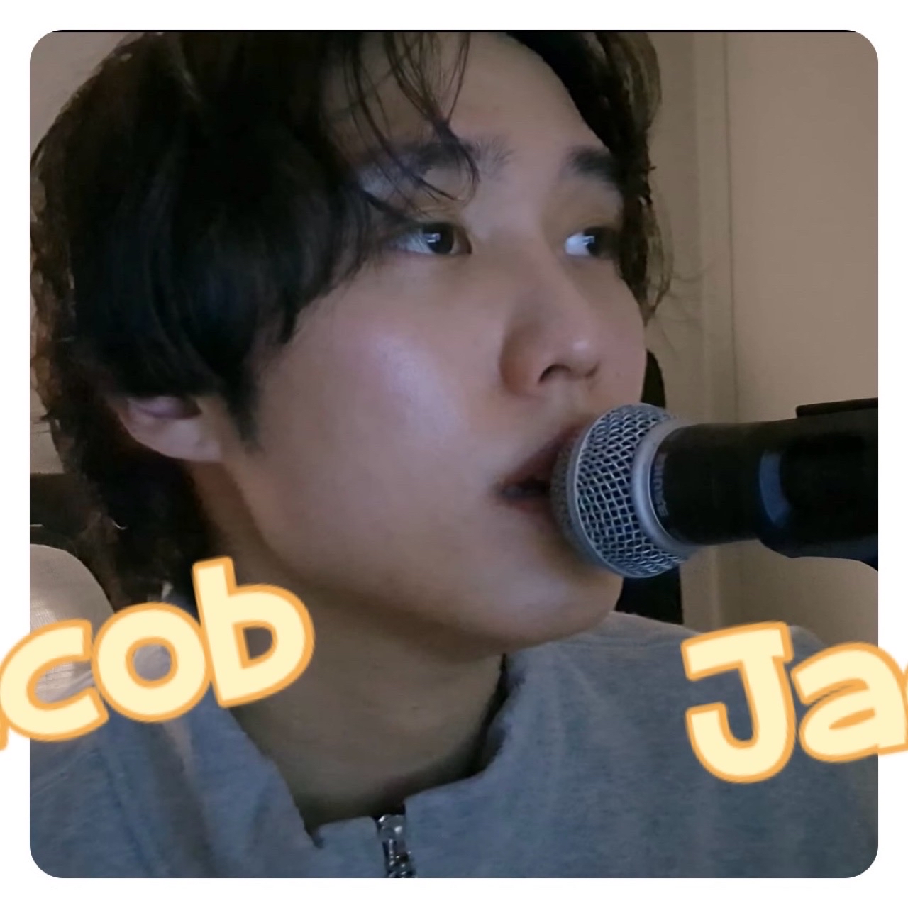 Recent activity shot of Jacob (THE BOYZ)