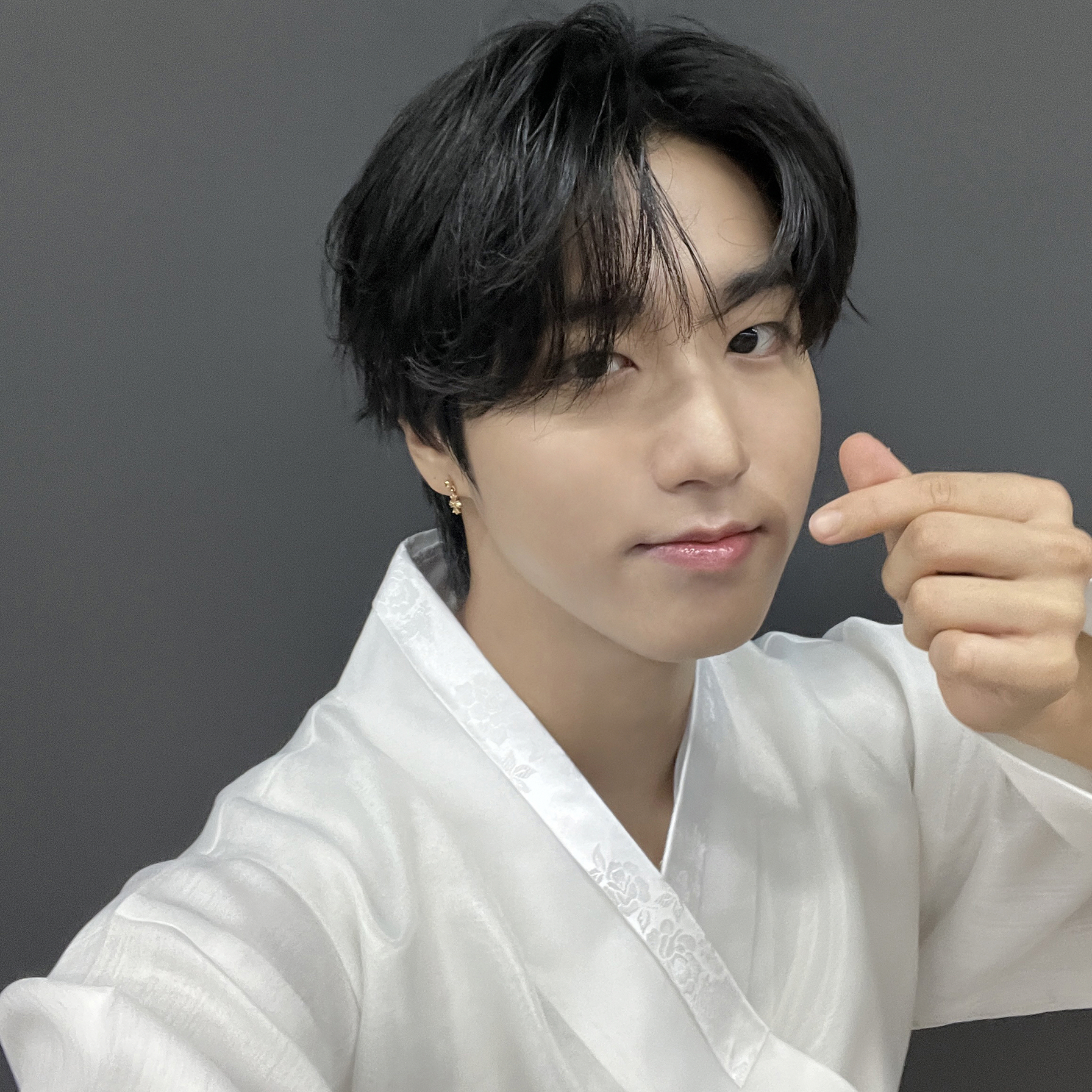 A moment captured by HAN (Stray Kids)'s fan