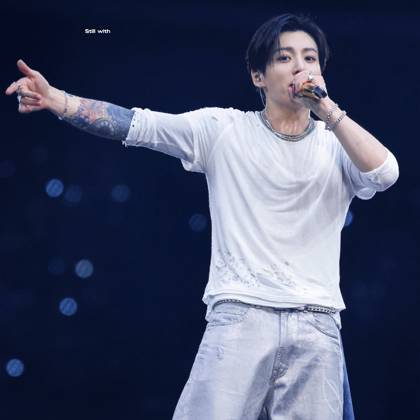 A moment captured by Jungkook (BTS)'s fan