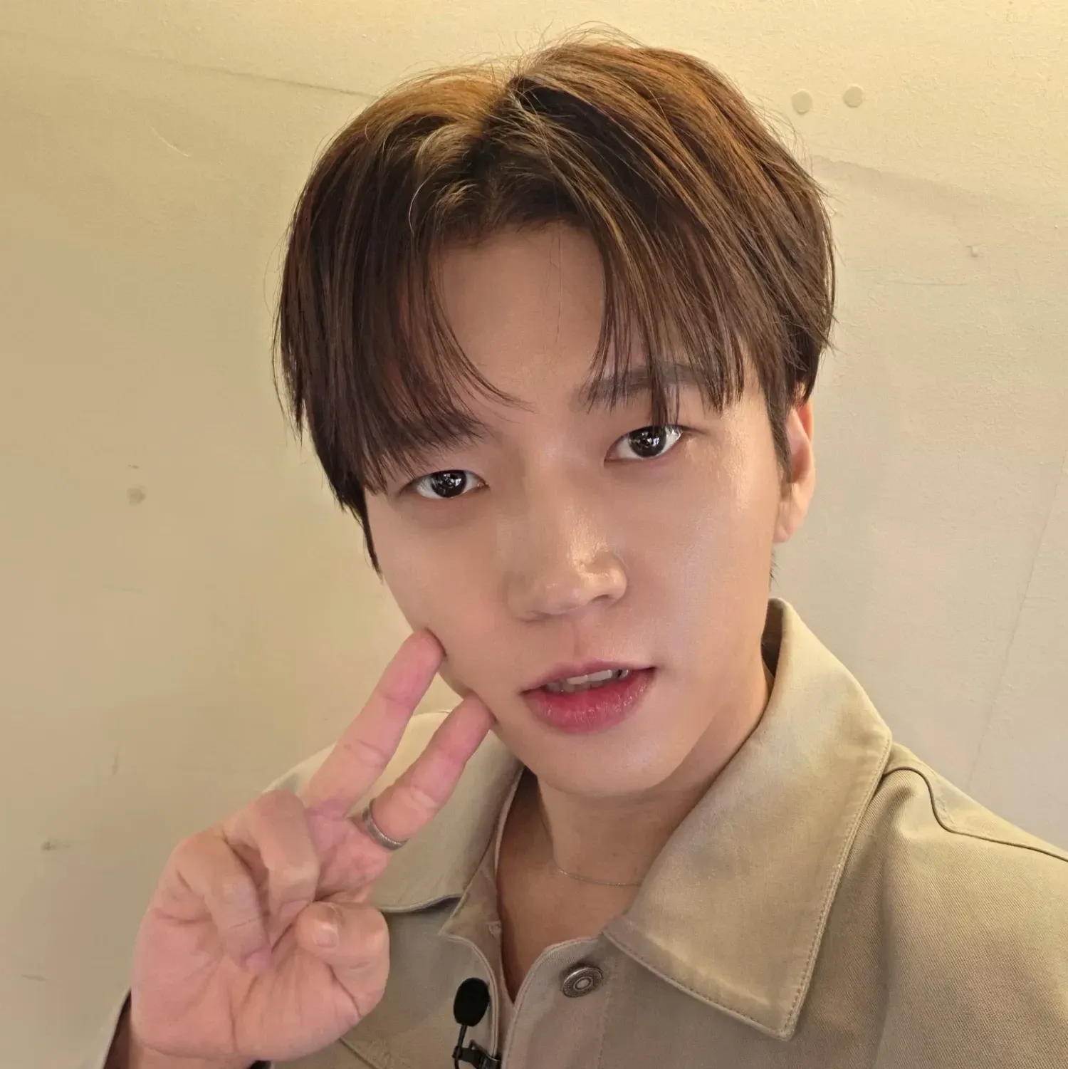 Recent activity shot of Woohyun (INFINITE)
