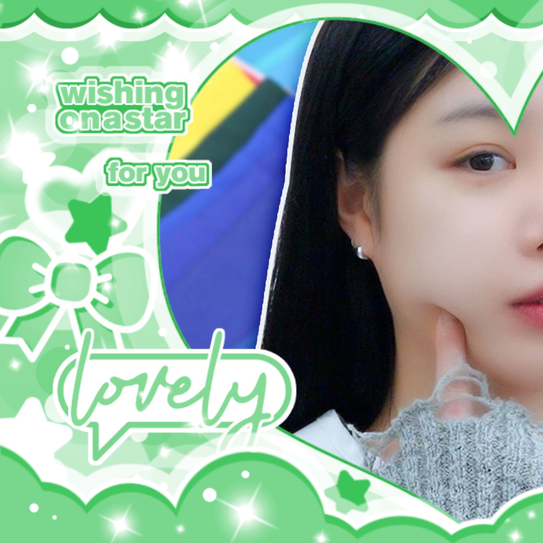 A moment captured by Soojin's fan